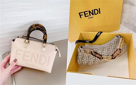 【包包开箱】Fendi 老花包/ 七夕节 送给麻麻  